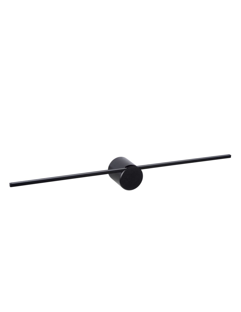Bathroom wall lamps - Lucide MIZAR Wall-mounted Black 1xLED Modern Style IP44 12201/60/30 - product kolory-swiatla.pl 2