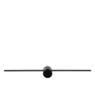 Bathroom wall lamps - Lucide MIZAR Wall-mounted Black 1xLED Modern Style IP44 12201/60/30 - product 5