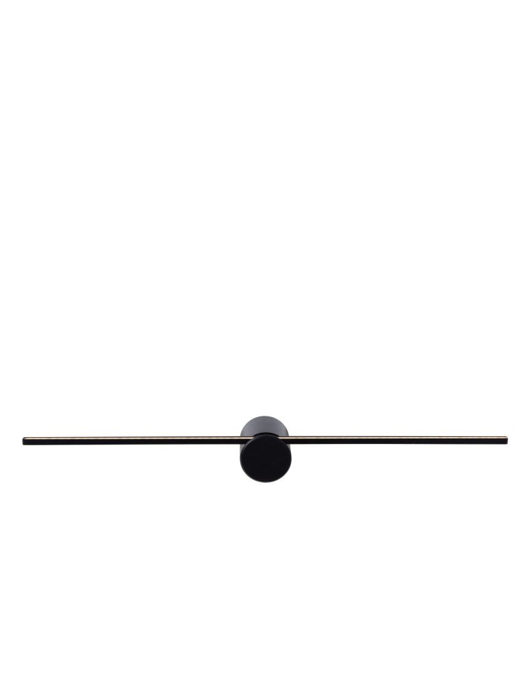 Bathroom wall lamps - Lucide MIZAR Wall-mounted Black 1xLED Modern Style IP44 12201/60/30 - product kolory-swiatla.pl 5