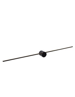 Lucide MIZAR Wall-mounted Black 1xLED Modern Style IP44 12201/90/30