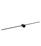 Bathroom wall lamps - Lucide MIZAR Wall-mounted Black 1xLED Modern Style IP44 12201/90/30 - product 2
