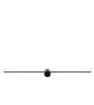 Bathroom wall lamps - Lucide MIZAR Wall-mounted Black 1xLED Modern Style IP44 12201/90/30 - product 4