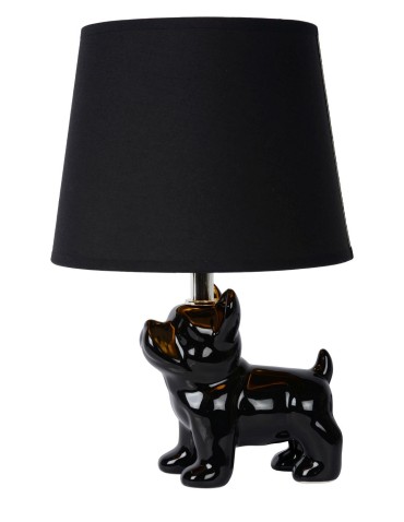 Lucide EXTRAVAGANZA SIR WINSTON Table Black 1xE14 Retro Style 13533/81/30 - product 2