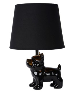 Lucide EXTRAVAGANZA SIR WINSTON Table Black 1xE14 Retro Style 13533/81/30 - product 2