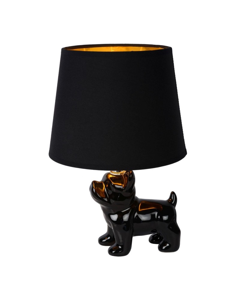 Designer table lamps - Lucide EXTRAVAGANZA SIR WINSTON Table Black 1xE14 Retro Style 13533/81/30 - product kolory-swiatla.pl 5