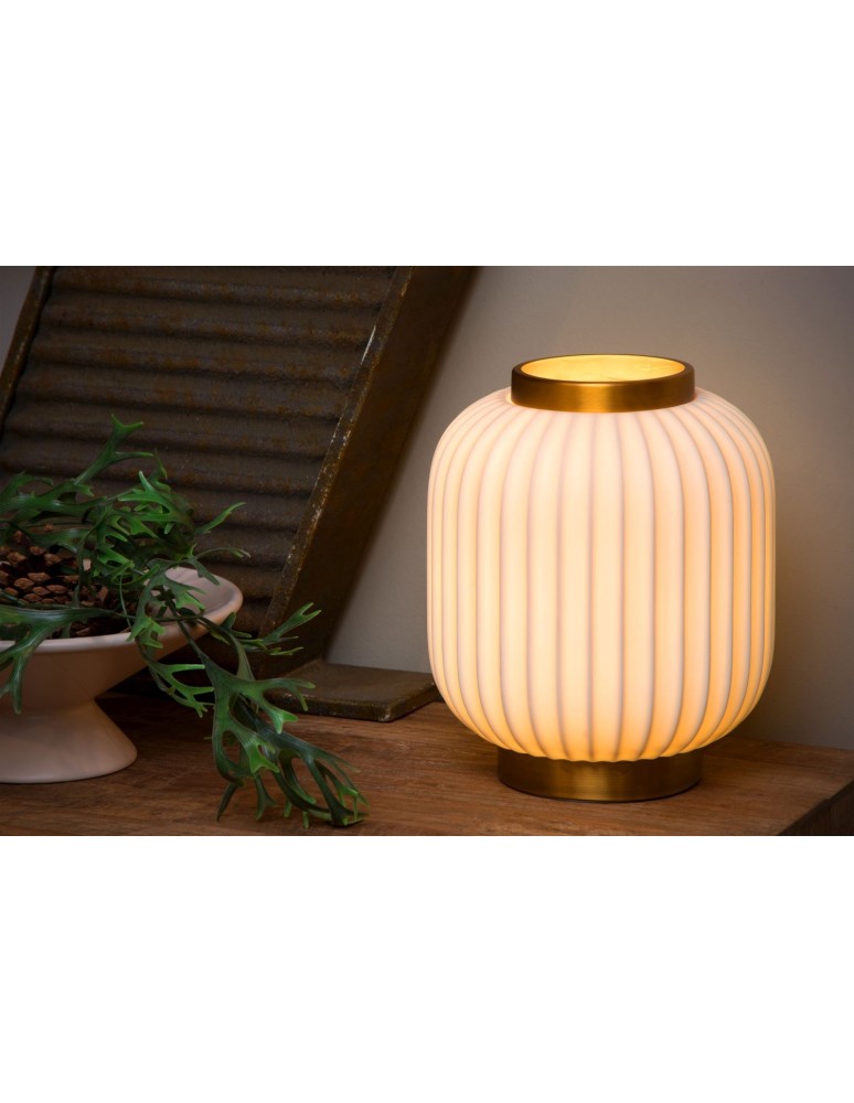 Lucide GOSSE Stołowa Biały 1xE14 Styl Retro 13535/24/31