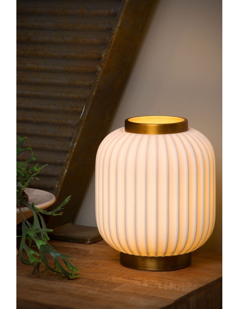 Lucide GOSSE Stołowa Biały 1xE14 Styl Retro 13535/24/31