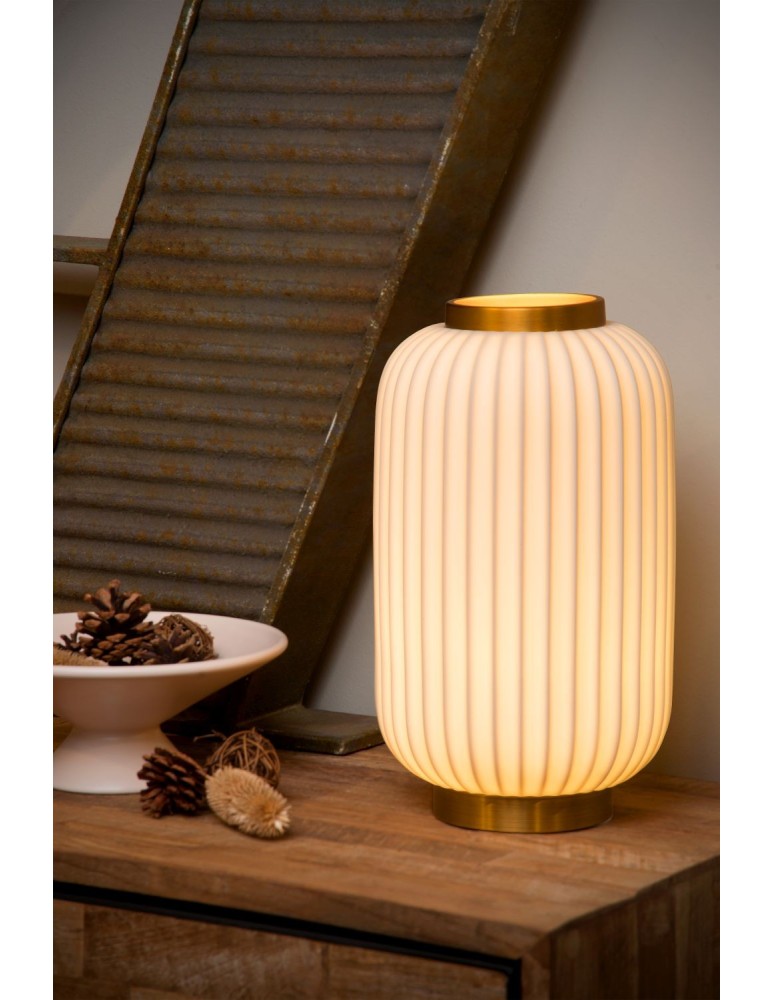 Lucide GOSSE Stołowa Biały 1xE14 Styl Retro 13535/34/31