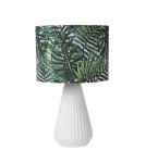 Table lamps with lampshade - Lucide SERENOA Table White 1xE14 Antique Style 13536/81/31 - product 2