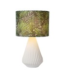 Lampy stołowe z abażurem - Lucide SERENOA Stołowa Biały 1xE27 Styl Zabytkowy 13537/81/31 - produkt 1