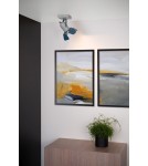 Reflektory sufitowe - Lucide PICTO Reflektor Sufitowy Niebieski 1xGU10 Styl Nowoczesny 17997/01/35 - produkt 3