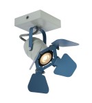 Reflektory sufitowe - Lucide PICTO Reflektor Sufitowy Niebieski 1xGU10 Styl Nowoczesny 17997/01/35 - produkt 6