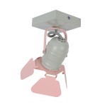 Reflektory sufitowe - Lucide PICTO Reflektor Sufitowy Różowy 1xGU10 Styl Nowoczesny 17997/01/66 - produkt 6