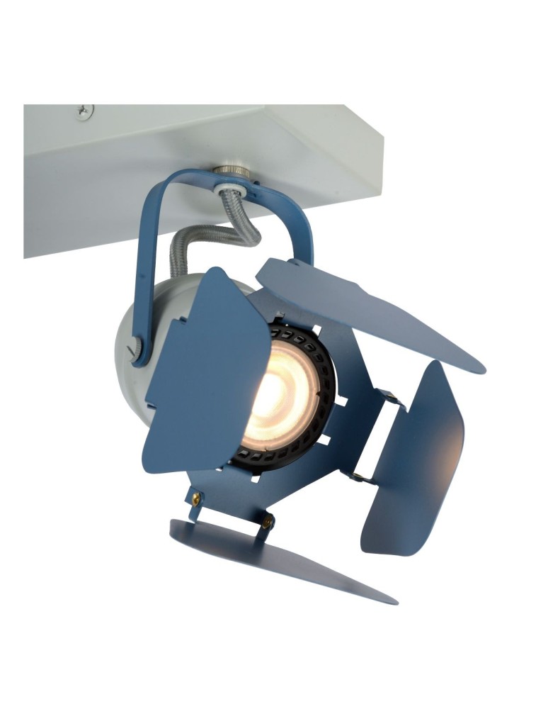 Spotlight ceiling lamps - Lucide PICTO Ceiling Spotlight Blue 2xGU10 Modern Style 17997/02/35 - product kolory-swiatla.pl 5