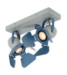 Spotlight ceiling lamps - Lucide PICTO Ceiling Spotlight Blue 2xGU10 Modern Style 17997/02/35 - product 7