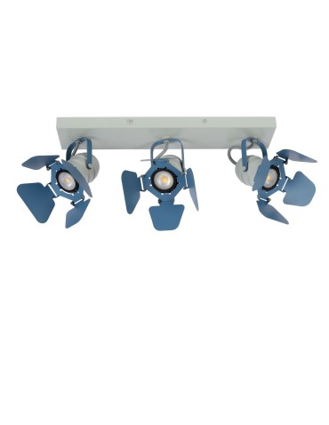 Lucide PICTO Reflektor Sufitowy Niebieski 3xGU10 Styl Nowoczesny 17997/03/35 - produkt 2