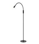 Adjustable floor lamps - Lucide ZOZY Reading Floor Black 1xLED Modern Style 18756/03/30 - product 1