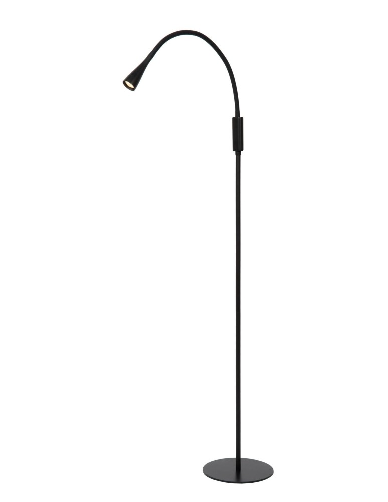 Adjustable floor lamps - Lucide ZOZY Reading Floor Black 1xLED Modern Style 18756/03/30 - product kolory-swiatla.pl 1