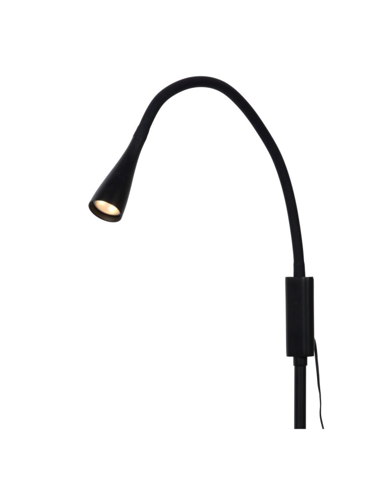 Adjustable floor lamps - Lucide ZOZY Reading Floor Black 1xLED Modern Style 18756/03/30 - product kolory-swiatla.pl 3