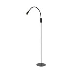 Adjustable floor lamps - Lucide ZOZY Reading Floor Black 1xLED Modern Style 18756/03/30 - product 4