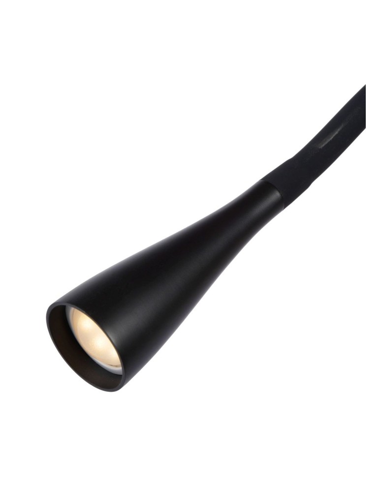 Adjustable floor lamps - Lucide ZOZY Reading Floor Black 1xLED Modern Style 18756/03/30 - product kolory-swiatla.pl 5