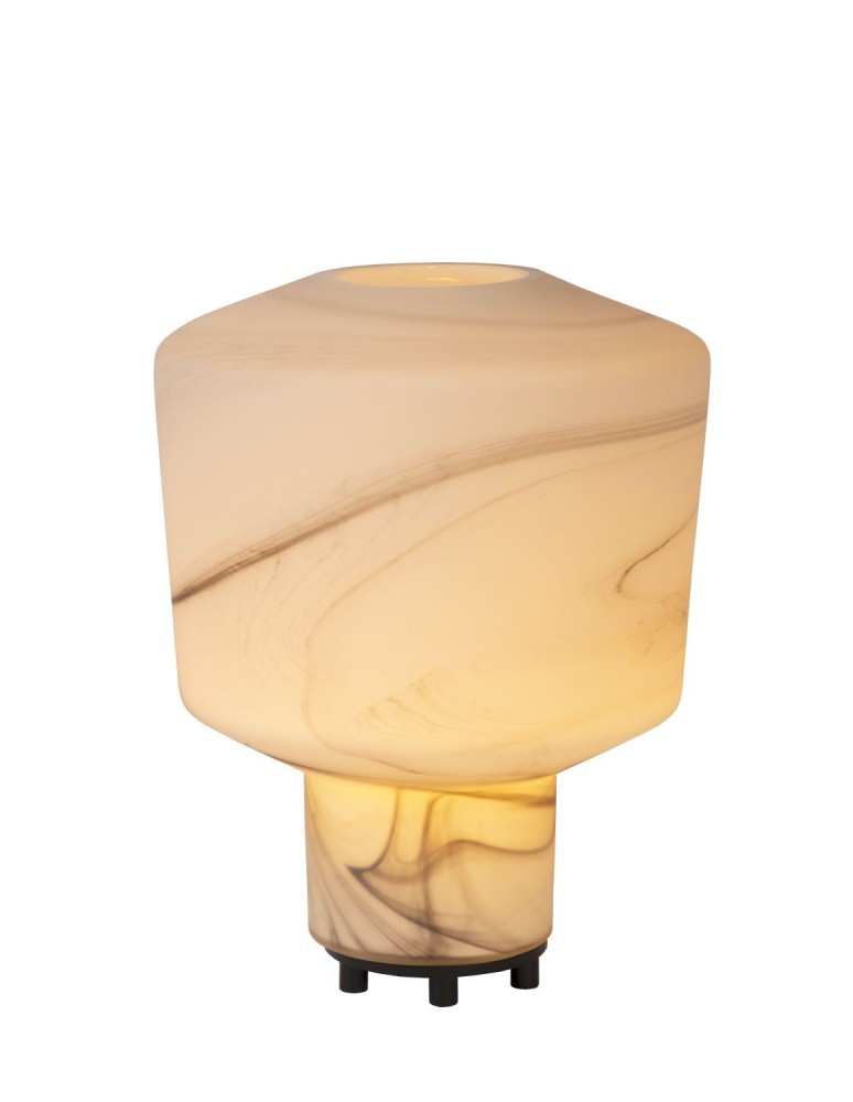 Lampy stołowe - Lucide ALISTAIR Stołowa Biały 1xE27 Styl Nowoczesny 20518/01/31 - produkt kolory-swiatla.pl 1