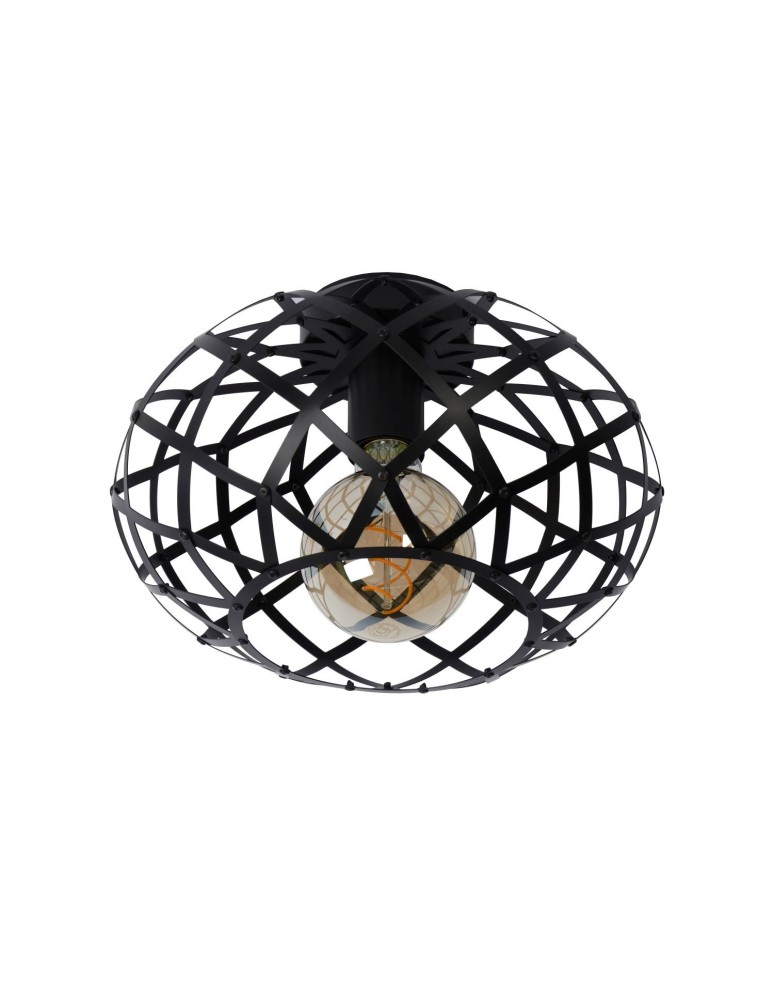 Lucide WOLFRAM Sufitowa Natynkowa Czarny 1xE27 Styl Nowoczesny 21117/30/30