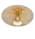 Ceiling lamps - Lucide MESH Surface Mounted Ceiling Gold Matte/Brass 1xE27 Modern Style 21123/45/02 - product 4