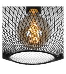 Lampy sufitowe - Lucide MESH Sufitowa Natynkowa Czarny 1xE27 Styl Nowoczesny 21123/45/30 - produkt 4