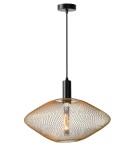 Lampy wiszące - Lucide MESH Wisząca Złoty Matowy/Mosiądz 1xE27 Styl Nowoczesny 21423/45/02 - produkt 1