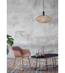 Lampy wiszące - Lucide MESH Wisząca Złoty Matowy/Mosiądz 1xE27 Styl Nowoczesny 21423/45/02 - produkt 2