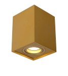 Ceiling luminaires for replaceable light source - Lucide TUBE Ceiling Spotlight Gold Matte/Brass 1xGU10 Modern Style 22953/01/02 - product 1