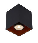 Oprawy sufitowe na wymienne źródło światła - Lucide BIDO Reflektor Sufitowy Czarny 1xGU10 Styl Nowoczesny 22966/01/30 - produkt 1