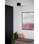 Oprawy sufitowe na wymienne źródło światła - Lucide BIDO Reflektor Sufitowy Czarny 1xGU10 Styl Nowoczesny 22966/01/30 - produkt 3