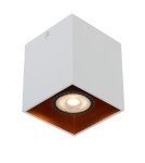 Oprawy sufitowe na wymienne źródło światła - Lucide BIDO Reflektor Sufitowy Biały 1xGU10 Styl Nowoczesny 22966/01/31 - produkt 1