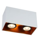 Oprawy sufitowe na wymienne źródło światła - Lucide BIDO Reflektor Sufitowy Biały 2xGU10 Styl Nowoczesny 22966/02/31 - produkt 4