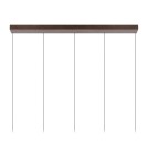 Lampy wiszące na listwie - Lucide MARGARY Wisząca Kawowy 5xLED Styl Nowoczesny 24400/30/96 - produkt 3