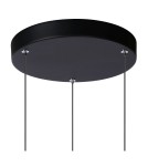 Lampy wiszące LED - Lucide TUBULE Wisząca Czarny 3xLED Styl Nowoczesny 24401/21/30 - produkt 4