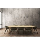 Lampy wiszące na listwie - Lucide TUBULE Wisząca Czarny 5xLED Styl Nowoczesny 24401/35/30 - produkt 4