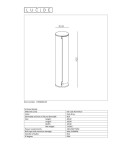 Standing garden lamps - Lucide POWERPOINT Garden Pole with Power Supply Anthracite 0x Modern Style IP44 27849/02/29 - product 12