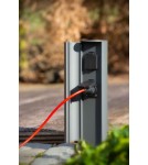 Standing garden lamps - Lucide POWERPOINT Garden Pole with Power Supply Anthracite 0x Modern Style IP44 27849/12/29 - product 2