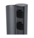 Standing garden lamps - Lucide POWERPOINT Garden Pole with Power Supply Anthracite 0x Modern Style IP44 27849/12/29 - product 11