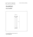 Standing garden lamps - Lucide POWERPOINT Garden Pole with Power Supply Anthracite 0x Modern Style IP44 27849/12/29 - product 12