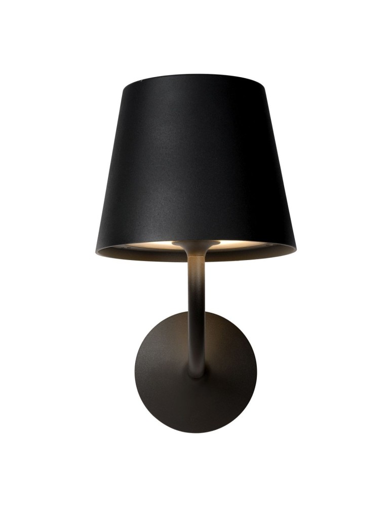 Kinkiety zewnętrzne - Lucide JUSTIN Ścienna Czarny 1xLED Styl Nowoczesny IP65 27888/07/30 - produkt kolory-swiatla.pl 3