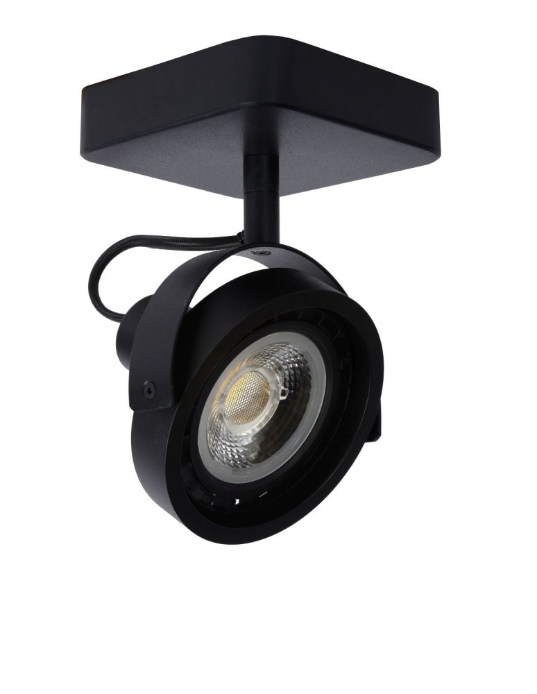 Reflektory sufitowe - Lucide TALA LED Reflektor Sufitowy Czarny 1xGU10 Styl Nowoczesny 31931/12/30 - produkt kolory-swiatla.pl 2