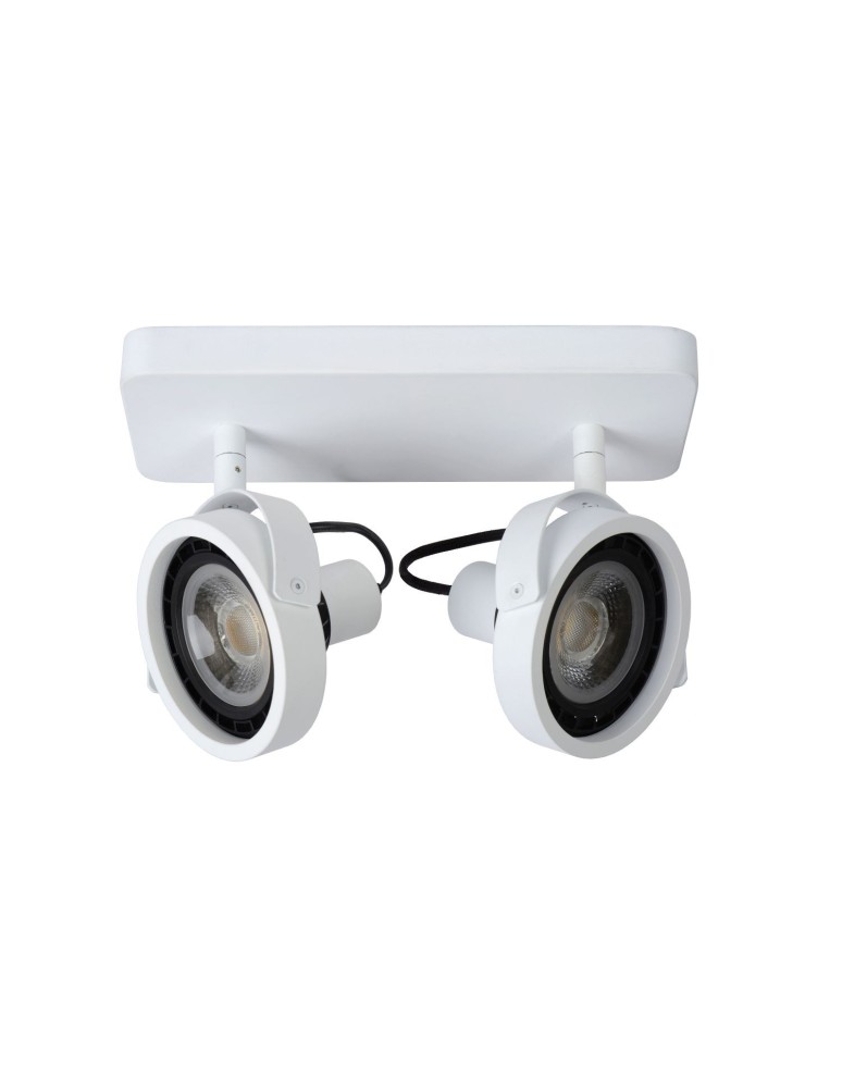 Lampy sufitowe reflektory - Lucide TALA LED Reflektor Sufitowy Biały 2xGU10 Styl Nowoczesny 31931/24/31 - produkt kolory-swiatla.pl 2