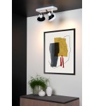 Lampy sufitowe reflektory - Lucide TALA LED Reflektor Sufitowy Biały 2xGU10 Styl Nowoczesny 31931/24/31 - produkt 3