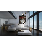 Pendant lamps - Lucide JULIUS Pendant Smoky Grey 5xE27 Antique Style 34438/05/65 - product 4