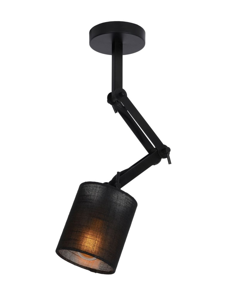 Lampy wiszące - Lucide TAMPA Sufitowa Natynkowa Czarny 1xE27 Styl Skandynawski 45192/81/30 - produkt kolory-swiatla.pl 1