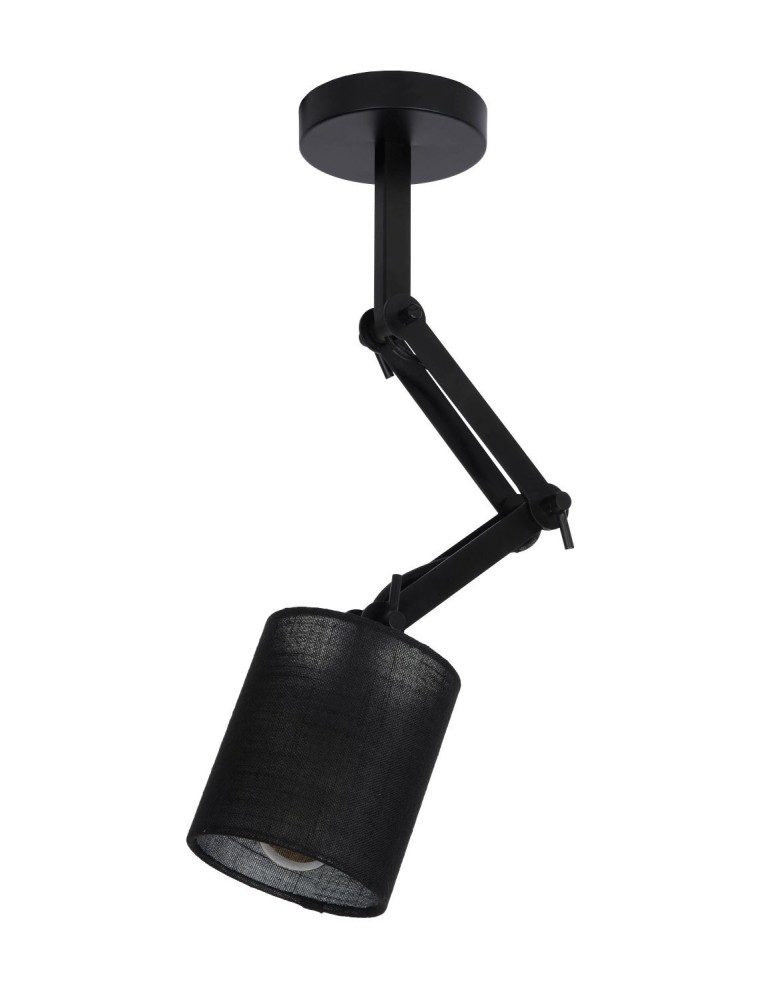 Lampy wiszące - Lucide TAMPA Sufitowa Natynkowa Czarny 1xE27 Styl Skandynawski 45192/81/30 - produkt kolory-swiatla.pl 2